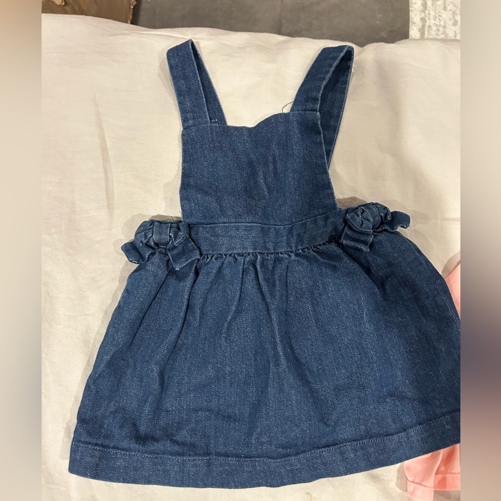 Jacadi Blue Denim Kids Casual Dress